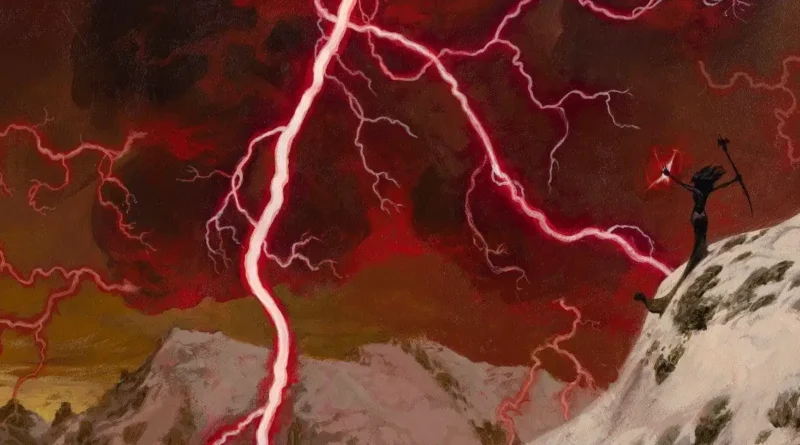 Lightning Bolt MTG Card Artwork